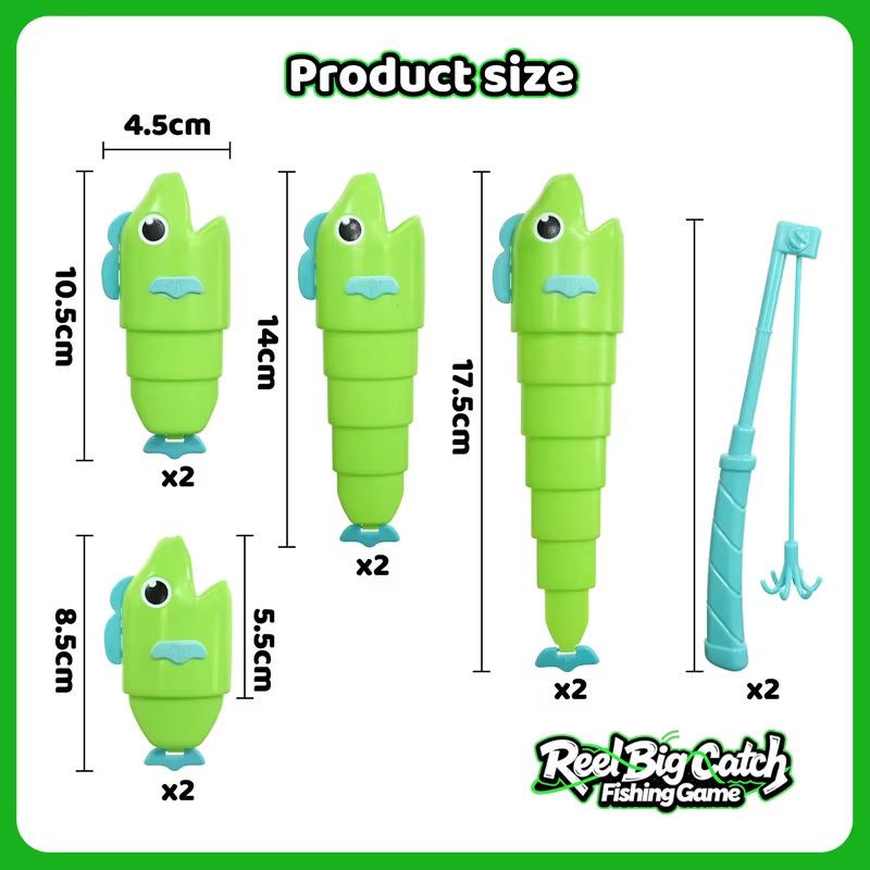 1~2인용 경쟁 낚시 게임, 신축식 낚싯대, 잡어 잡기 - Fishing Rod Casting 리뷰 및 가격
