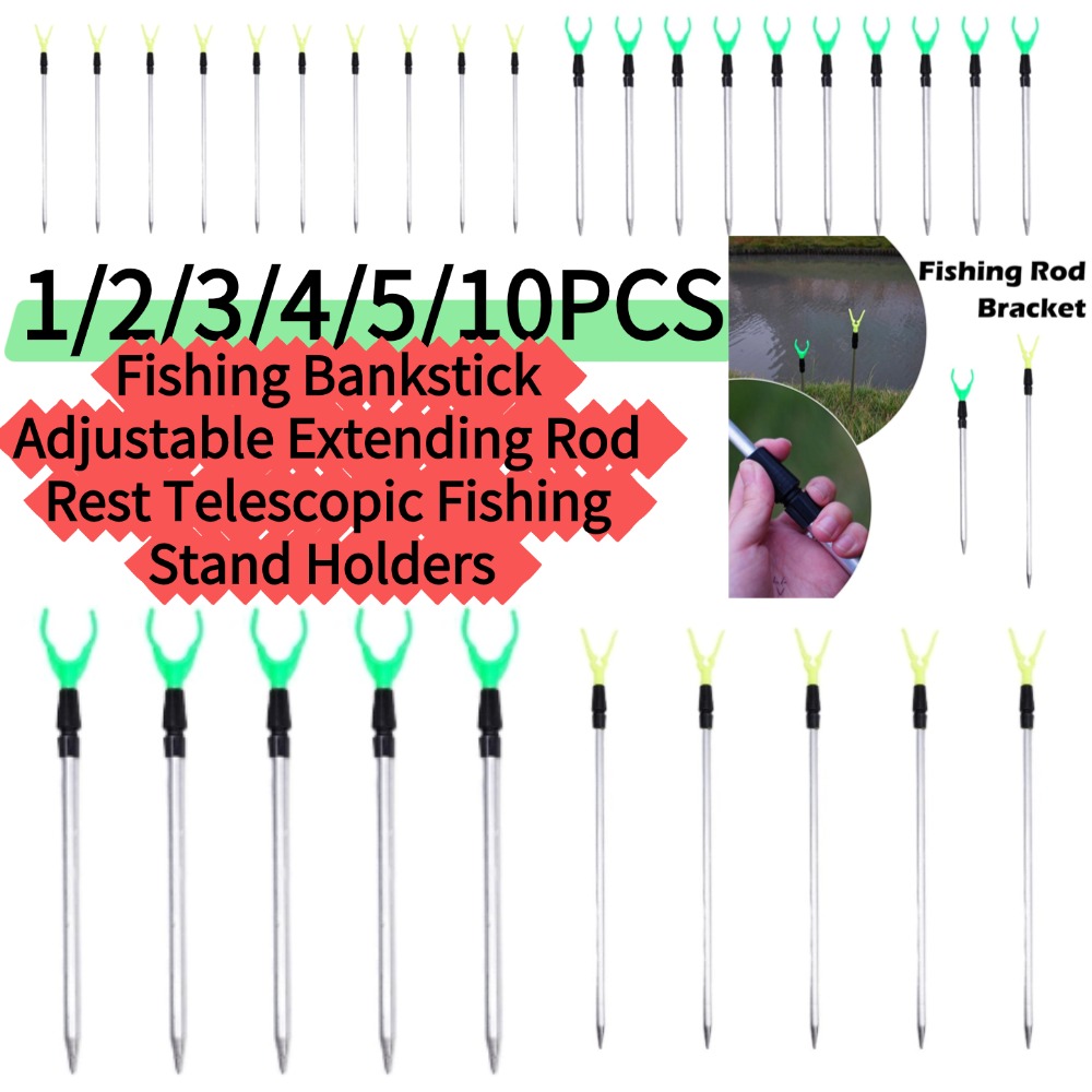 1/5/10개*50/80cm 낚싯대 거치대 조절식 연장 - Fishing Rod Casting 리뷰 및 가격