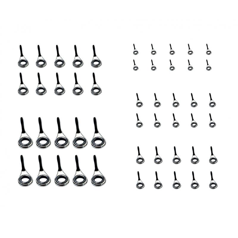 10개 세트 텔레스코픽 낚싯대 가이드 낚싯줄 가이드 아 - Fishing Rod Casting 리뷰 및 가격