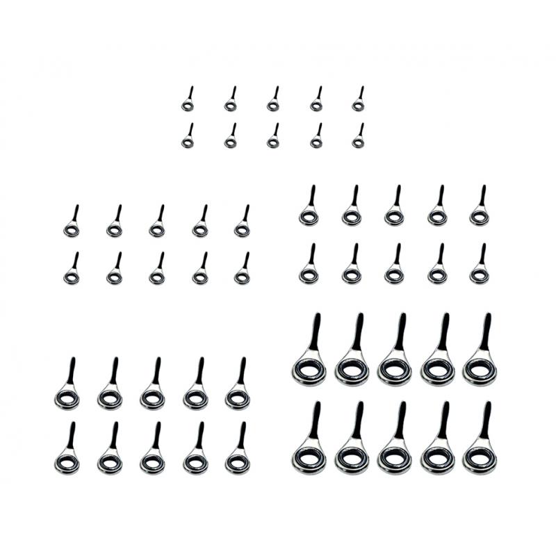 10개 세트 텔레스코픽 낚싯대 가이드 낚싯줄 가이드 아 - Fishing Rod Casting 리뷰 및 가격