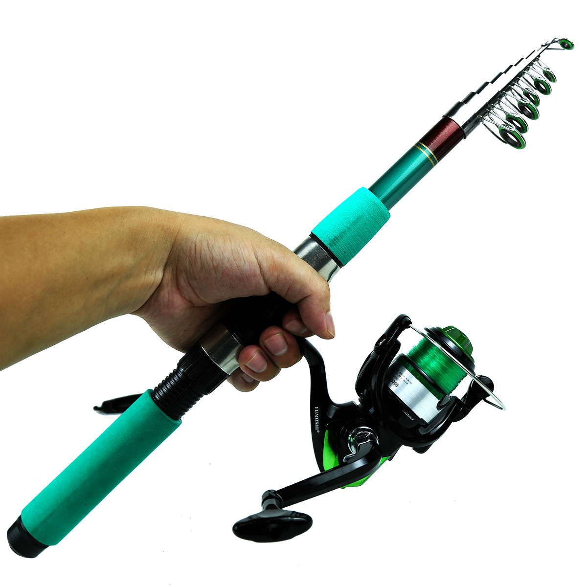휴대용 초경량 잉어 텔레스코픽 스피닝 낚싯대 릴 콤보  - Fishing Rod Combo 리뷰 및 가격